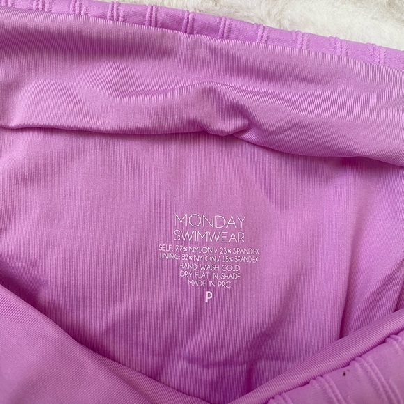 MONDAY SWIMWEAR PURPLE BIKINI - Picture 4 of 4